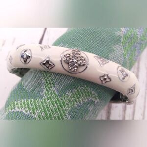 Enamel Bracelet Bangle Rhinestone